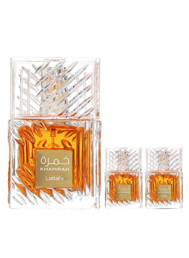 خمرة لطافة 100 مل + خمرة 25 مل + خمرة 25 مل